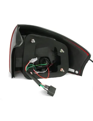 Feux arrière à LED rouges blancs pour AUDI A6 97-04