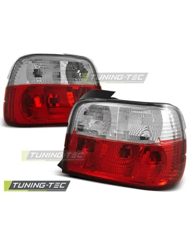 Feux arrière rouges blancs pour BMW E36 12.90-08.99 COMPACT