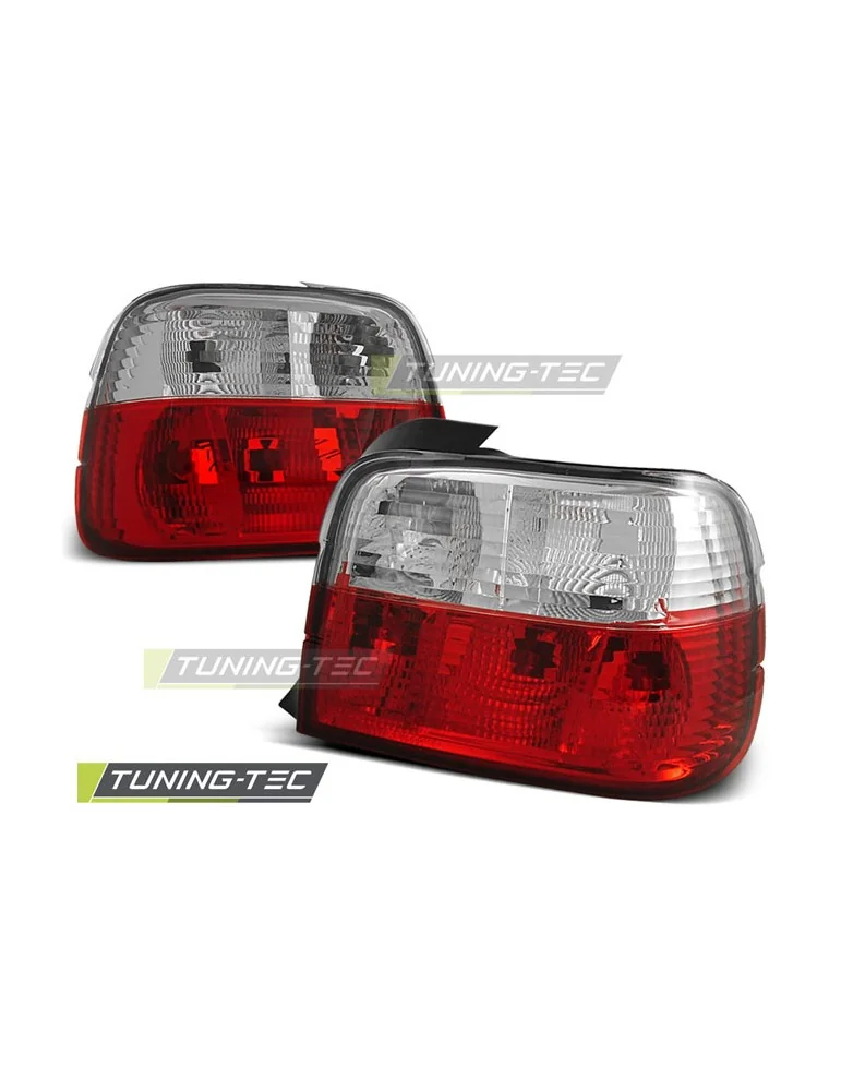 Feux arrière rouges blancs pour BMW E36 12.90-08.99 COMPACT
