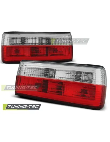 Feux arrière rouges blancs pour BMW E30 09.87-10.90