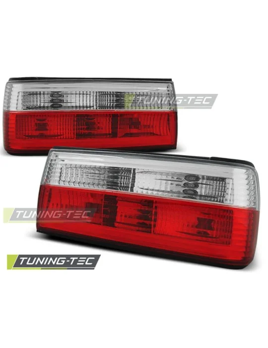 Feux arrière rouges blancs pour BMW E30 (1987 - 1990)