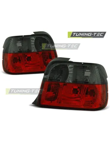 Feux arrière fumés rouges pour BMW E36 12.90-08.99 COMPACT