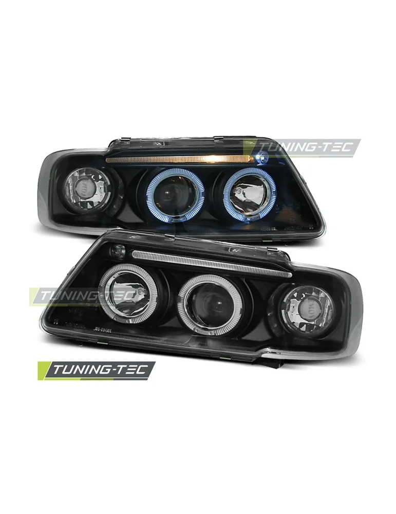 Phares noirs pour AUDI A3 8L 08.96-08.00