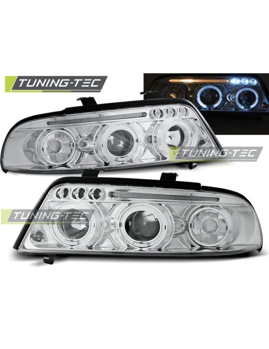 Phares chromés pour Audi A4 (1999 - 2000)