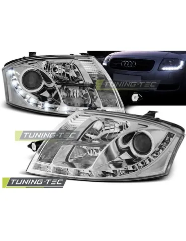 Phares à LED chromés pour AUDI TT 99-06