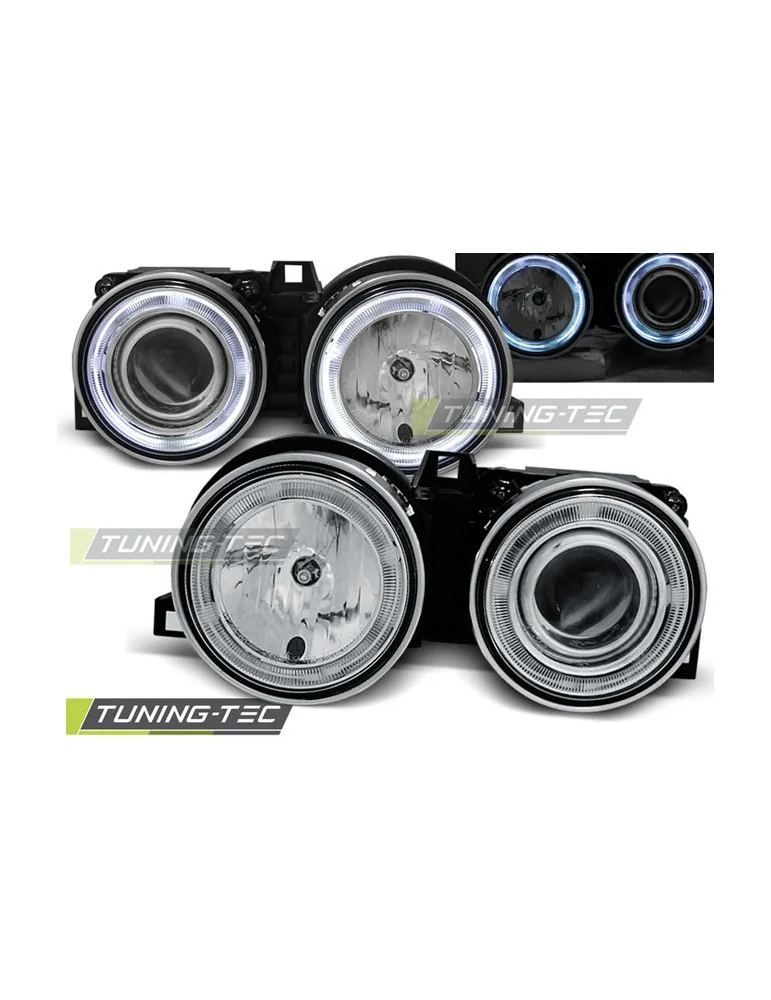 Phares chromés pour BMW E30 11.82-06.94