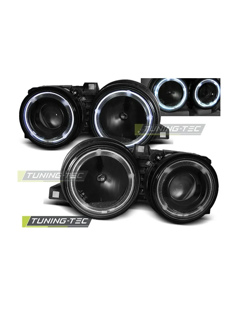 Phares noirs pour BMW E30 11.82-06.94