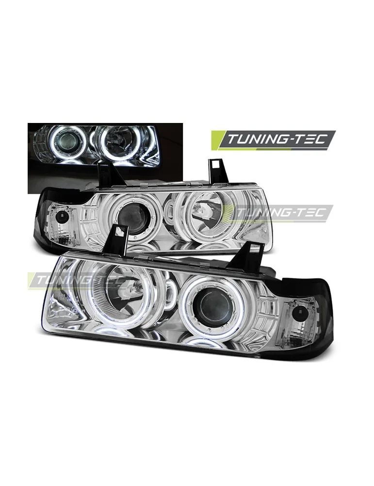 Phares chromés pour BMW E36 12.90-08.99 S/C/T