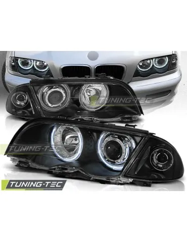 Phares noirs pour BMW E46 05.98-08.01 S/T