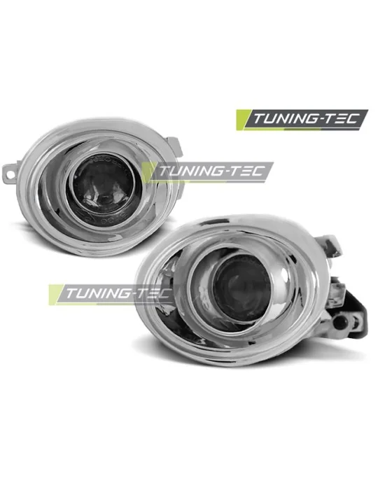 Antibrouillards chromés pour BMW E39/E46
