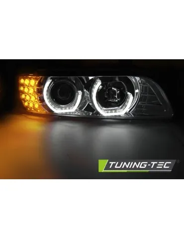 Phares chromés pour BMW E39 09.95-06.03