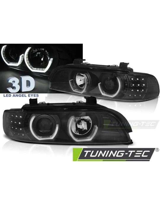 Phares noirs pour BMW E39 (1995 - 2003)