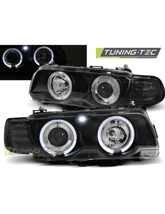 Phares noirs pour BMW E38 (1998 - 2001)