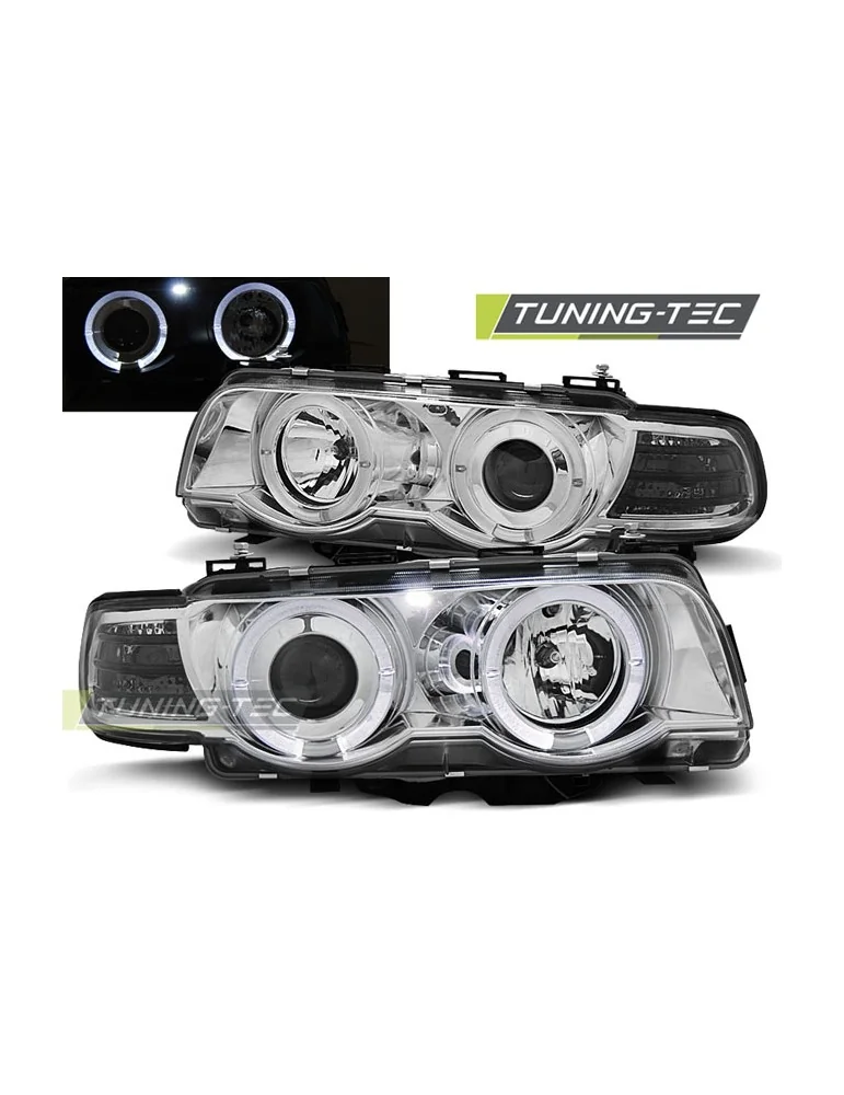 Phares chromés pour BMW E38 09.98-07.01