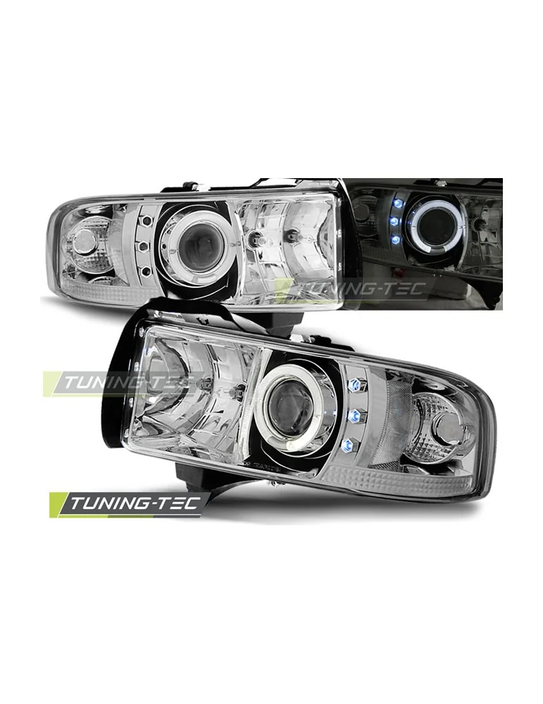 Phares chromés pour DODGE RAM 94-01