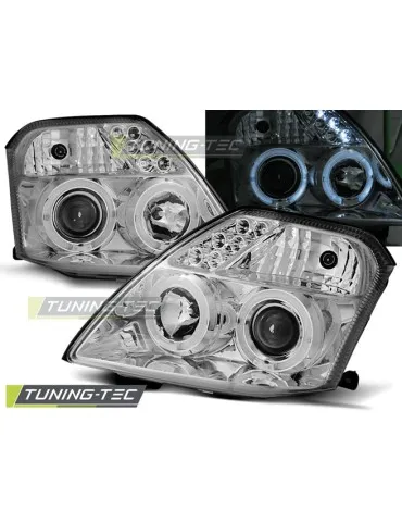 Phares chromés pour CITROEN C2 09.03-10