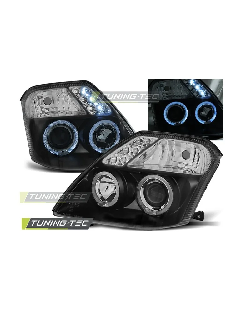 Phares noirs pour CITROEN C2 09.03-10