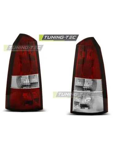 Feux arrière rouges blancs pour FORD FOCUS 1 10.98-10.04 TOURNIER