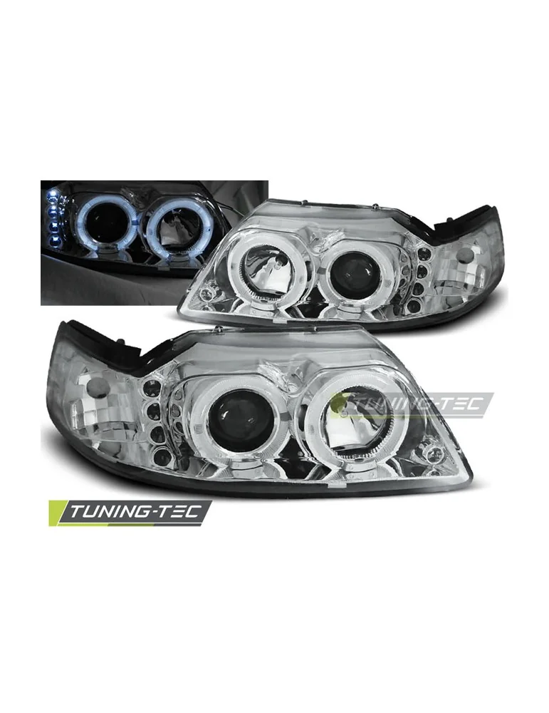 Phares chromés pour FORD MUSTANG 98-04