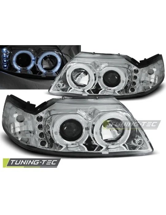 Phares chromés pour Ford Mustang (1998 - 2004)