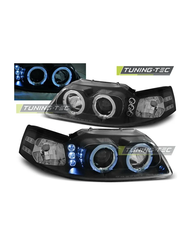 Phares noirs pour FORD MUSTANG 98-04