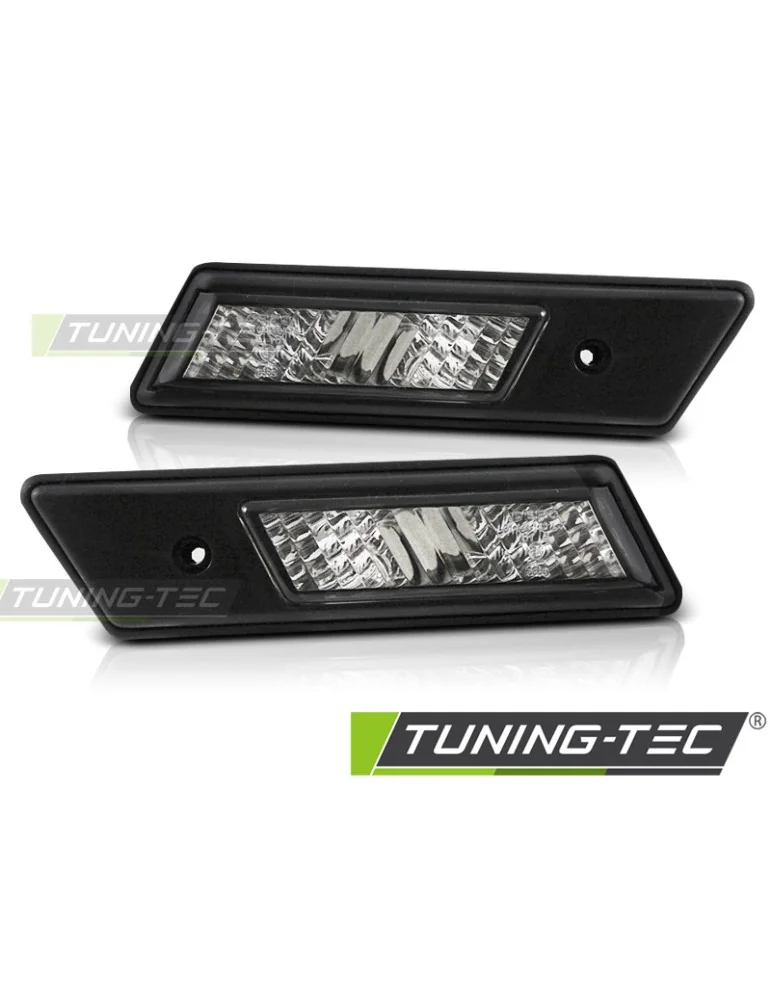 Répétiteurs latéraux noirs pour BMW E34/E32/E36 12.90-09.96