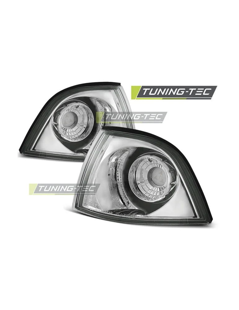 Clignotants avant chromés pour BMW E36 12.90-09.99 Coupé