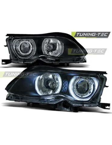 Phares noirs pour BMW E46 09.01-03.05