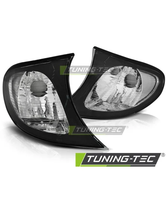 Clignotants avant noirs pour BMW E46 (2001 - 2005)