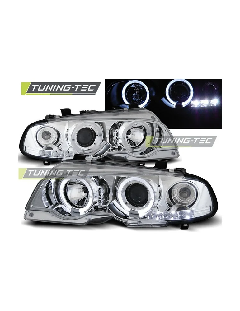 Phares chromés pour BMW E46 04.99-03.03 Coupé