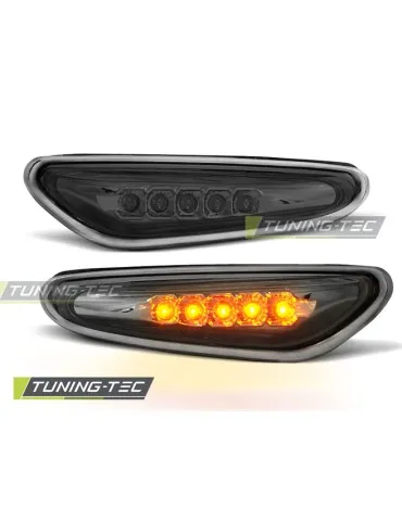 Répétiteurs latéraux à LED fumés pour BMW E46 09.01-03.05