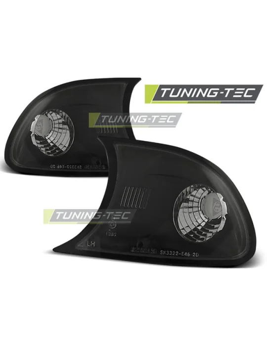 Clignotants avant noirs pour BMW E46 Coupé (1999 - 2001)