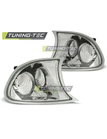 Clignotants avant chromés pour BMW E46 04.99-08.01 Coupé