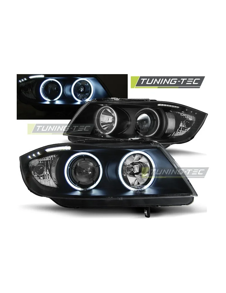 Phares noirs pour BMW E90/E91 03.05-08.08