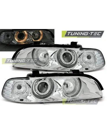 Phares chromés pour BMW E39 09.95-06.03