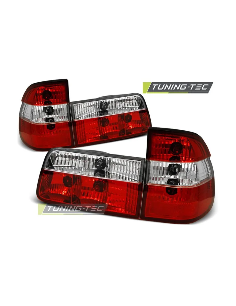 Feux arrière rouges blancs pour BMW E39 09.95-08.00 Break
