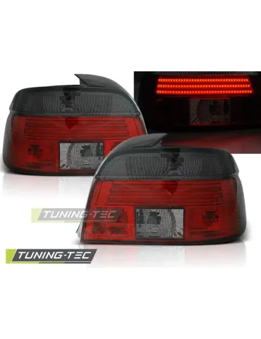 Feux arrière à LED fumés rouges pour BMW E39 09.95-08.00