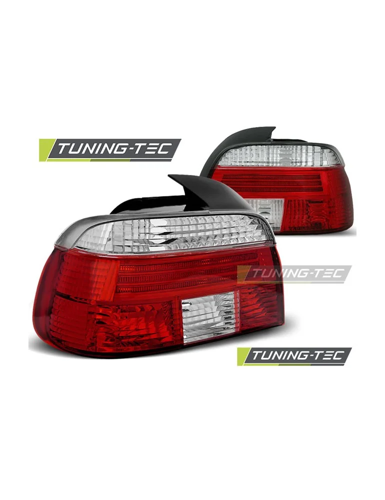 Feux arrière rouges blancs pour BMW E39 09.95-08.00