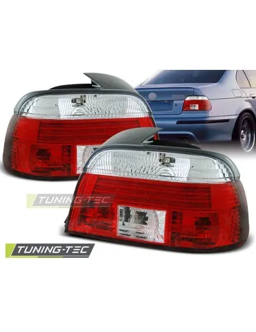 Feux arrière rouges blancs pour BMW E39 09.95-08.00