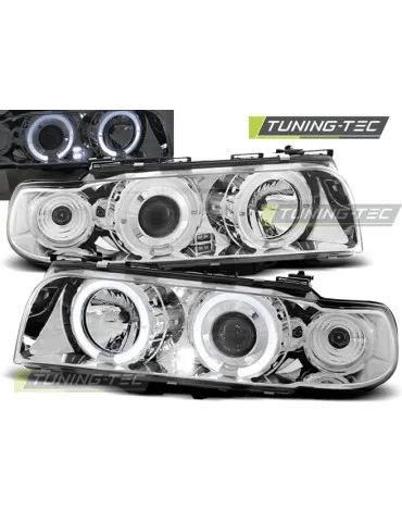 Phares chromés pour BMW E38 06.94 08.98