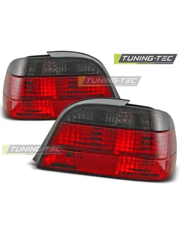 Feux arrière fumés rouges pour BMW E38 06.94-07.01