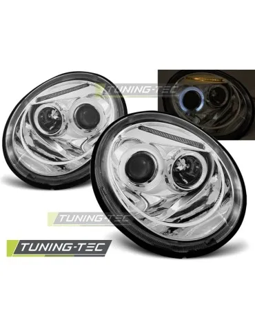 Phares chromés pour VW NEW BEETLE 10.98-05.05