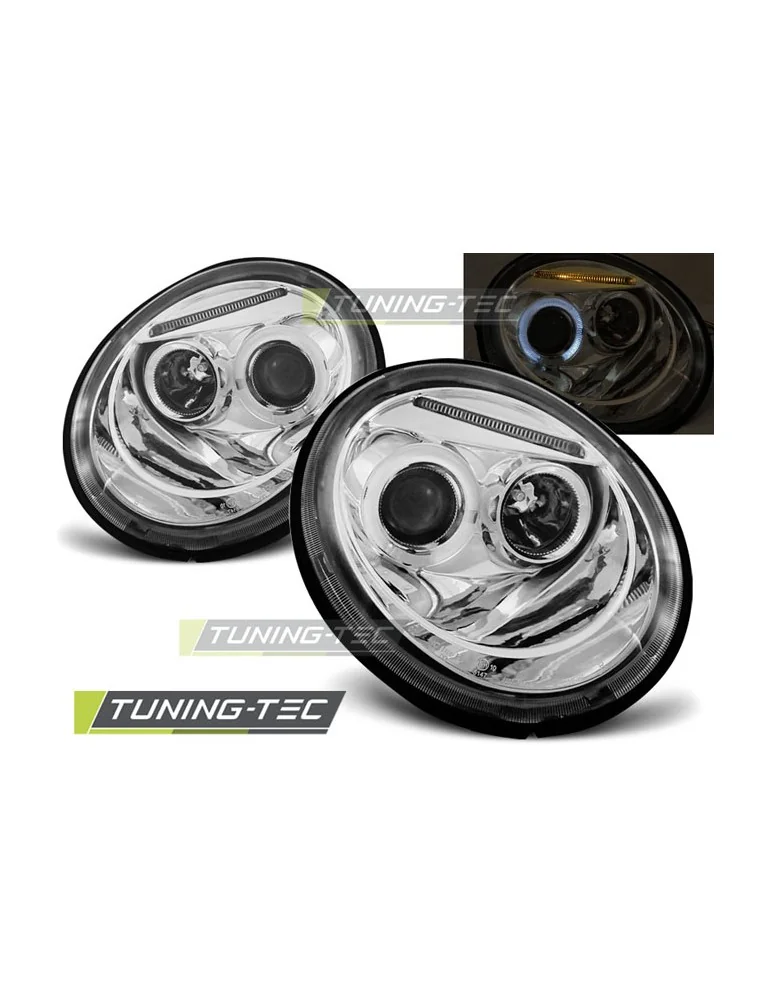 Phares chromés pour VW NEW BEETLE 10.98-05.05