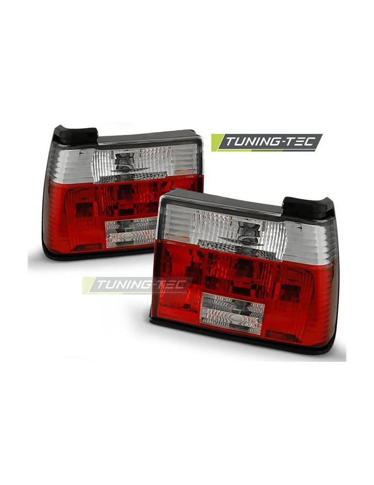 Feux arrière rouges blancs pour VW JETTA 01.84-08.91