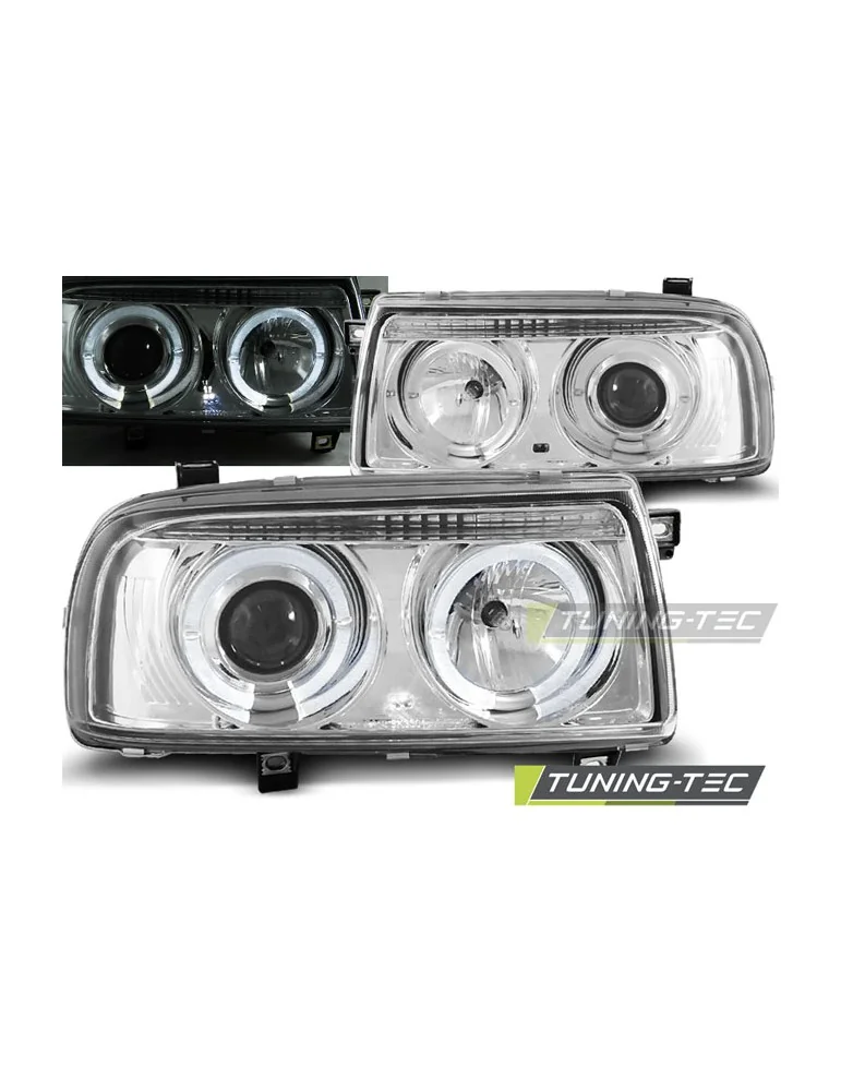 Phares chromés pour VW VENTO 01.92-08.98