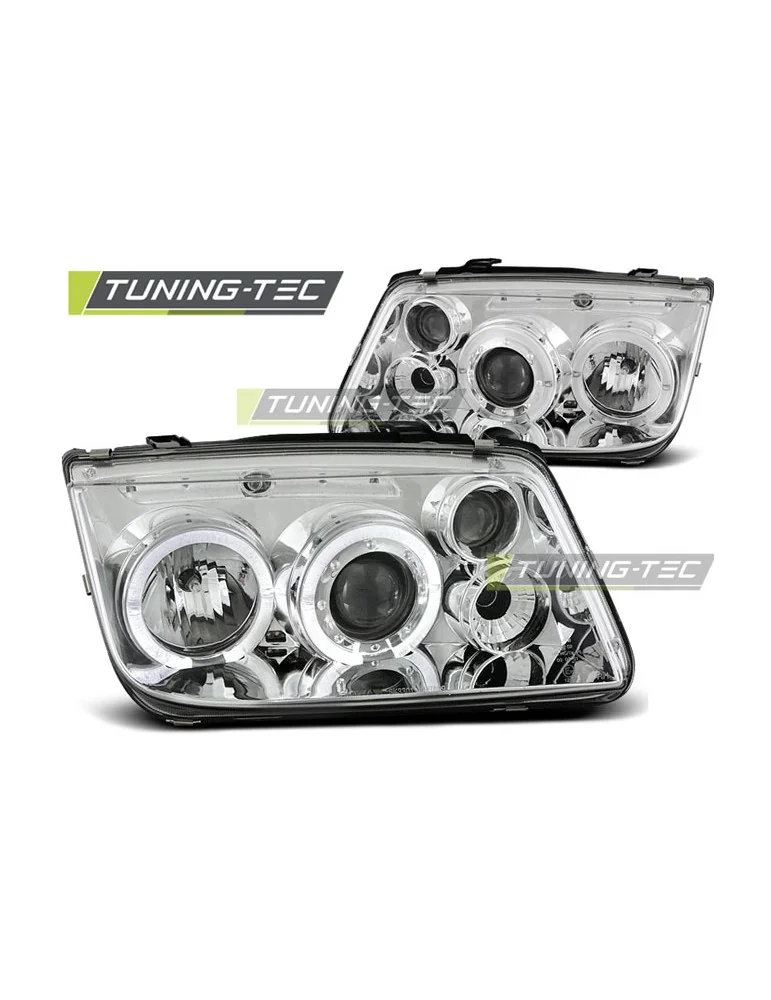 Phares chromés pour VW BORA 09.98-07.05