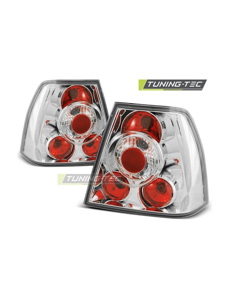 Feux arrière chromés pour VW BORA 09.98-07.05