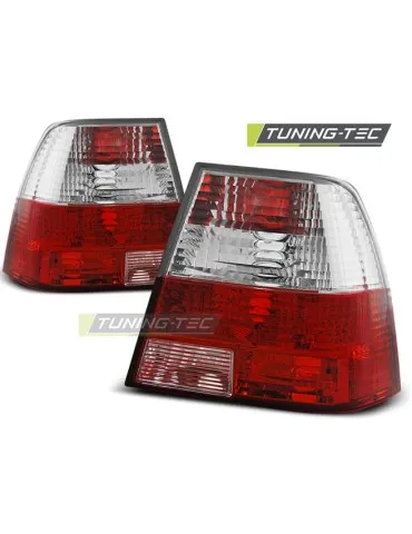 Feux arrière rouges blancs pour VW BORA 09.98-07.05