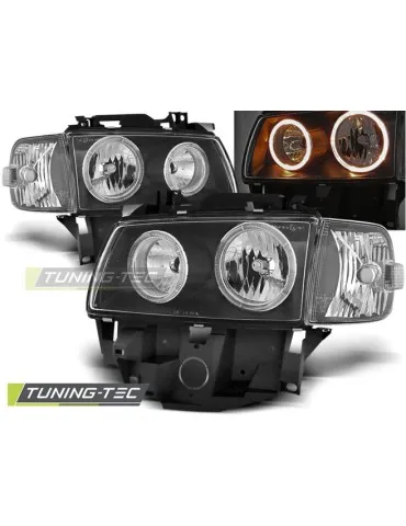 Phares noirs pour VW T4 08.96-03.03 BUS