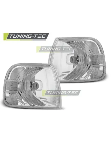 Clignotants avant chromés pour VW T4 08.96-03.03 BUS